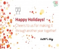 冬至！预祝大家圣诞快乐、元旦快乐！